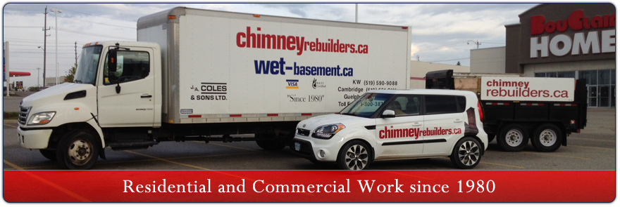 Chimney Repairs Kitchener - Specialty Gallery Banner Image